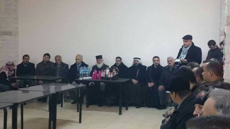 اتمام الصلح بين عائلتي اسعيد وغريب في الزبابدة