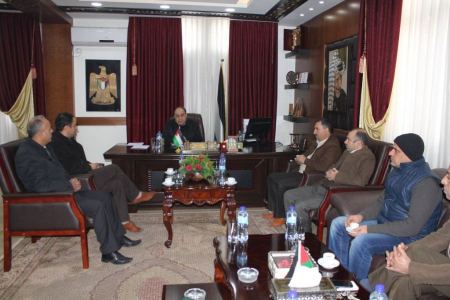 المحافظ رمضان يطلع على سير عمل مستشفى جنين الحكومي ومشاريعه المستقبلية