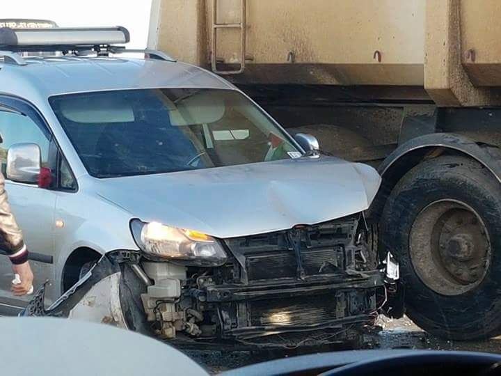 7 إصابات بحادثي سير منفصلين في جنين