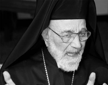 افتتاح بيت عزاء للناضل المرحوم المطران ايلاريون كبوتشي في الزبابدة