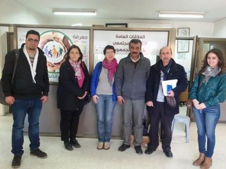 وفد من كاريتاس فرنسا يطلع على احتياجات بلدة الزبابدة