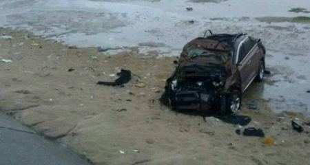 مصرع شاب واصابة آخرين بحادث سير على جسر وادي غزة