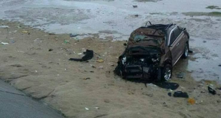 مصرع شاب واصابة آخرين بحادث سير على جسر وادي غزة