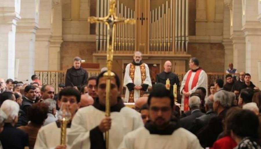 حارس الأراضي المقدسة يصل الى بيت لحم