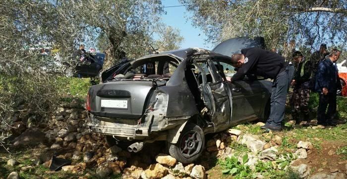 إصابات بينها خطيرة بحادث سير في سلفيت