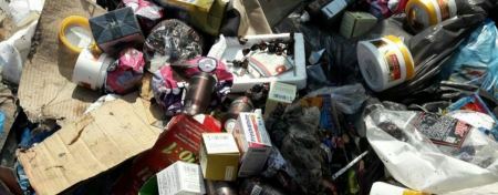 ضبط وإتلاف مواد غذائية وتجميل منتهية الصلاحية في جنين
