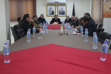  لجنة متابعة التعديات على الأراضي الحكومية تبحث آلية عملها لوقف التعديات على الأراضي الحكومية