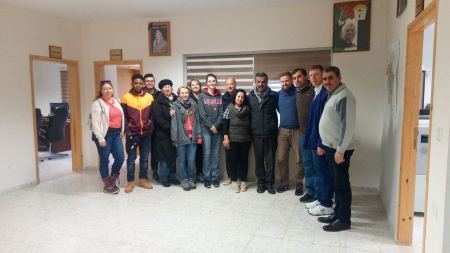 وفد أمريكي يزور بلدية الزبابدة