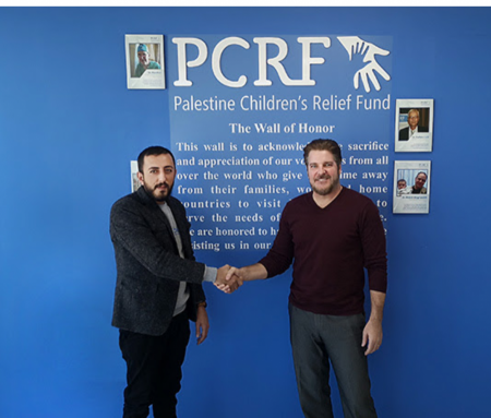 شركة بلو توقع اتفاقية تطوير ودعم فني مع جمعية إغاثة أطفال فلسطين PCRF