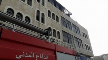 الدفاع المدني يتسلم معدتي رش زراعية ثمرة التعاون و التنسيق المستمر مع الرؤيا العالمية بجنين