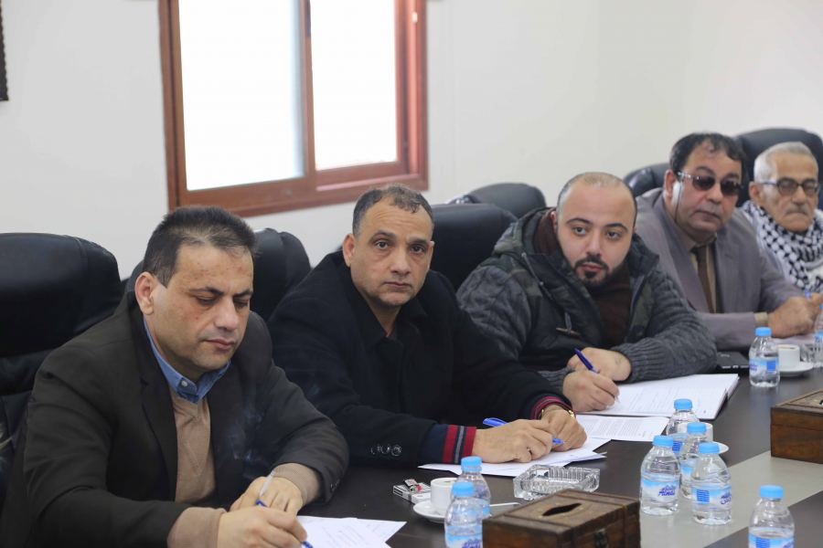 قلقيلية: اجتماع لمناقشة مذكرة الشراكة المعروضة من قبل وكالة الغوث والتي تهدف لتصفية المشفى.