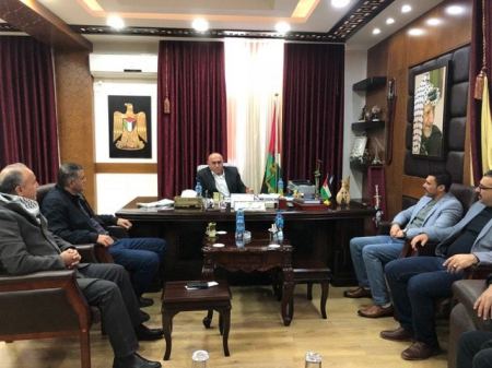  محافظ جنين يستقبل البعثة الطبية الأردنية