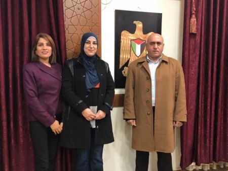محافظ جنين يبحث مع مؤسسة الرؤيا العالمية سبل التعاون لتنفيذ برامج مجتمعية
