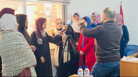 فلسطينيات تفتتح تدريبًا حول القصة الرقمية