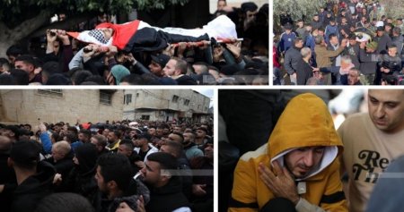 جماهير غفيرة تشيع جثماني الشهيدين كميل ونزال في قباطية