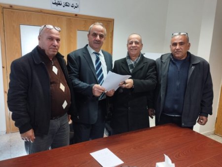 اتمام اجراءات استلام وتسليم رئاسة بلدية الزبابدة