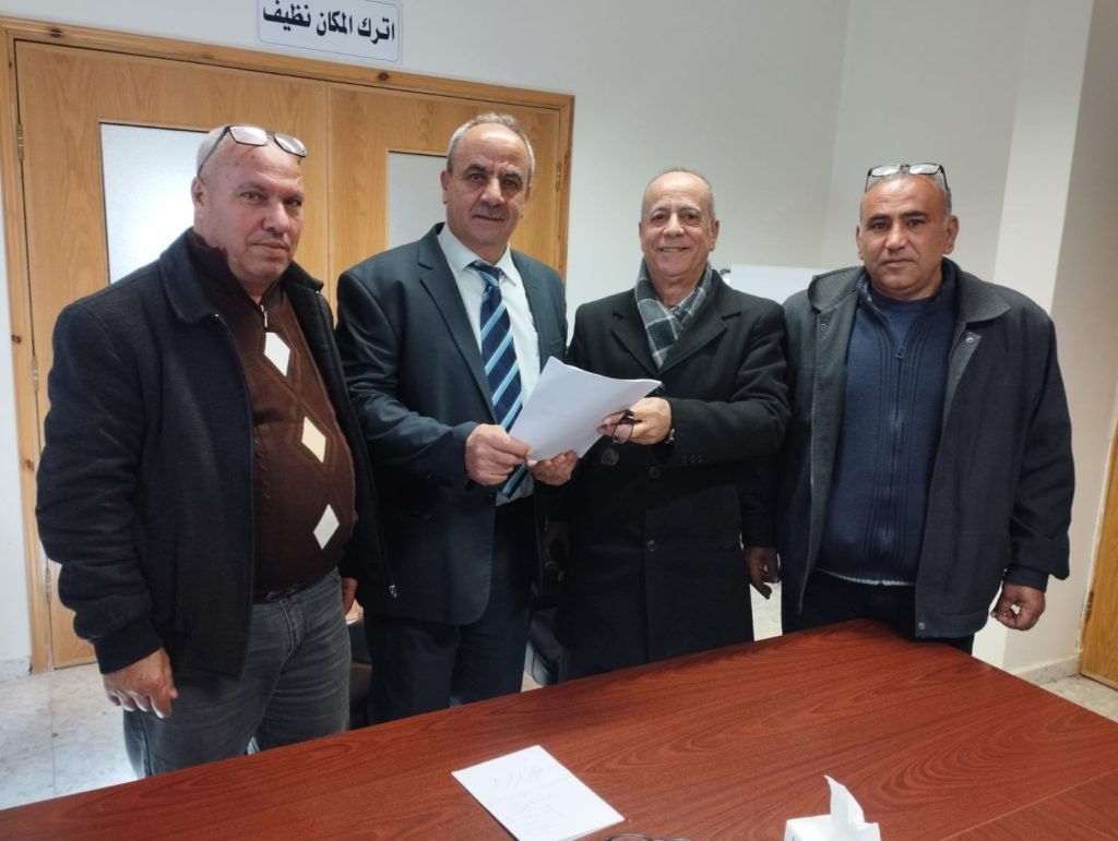 اتمام اجراءات استلام وتسليم رئاسة بلدية الزبابدة