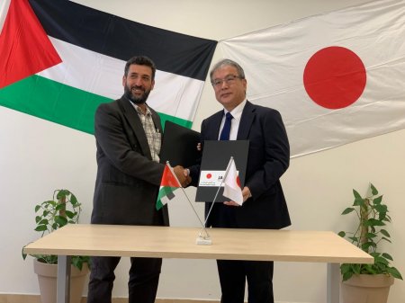 توقيع عقود ثلاث مشاريع ضمن برنامج المشاريع الأهلية والأمن الإنساني (GGP) في فلسطين بتمويل من حكومة اليابان