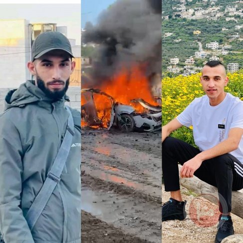 شهيدان و 3 اصابات جراء قصف الاحتلال لمركبة في مخيم نور شمس