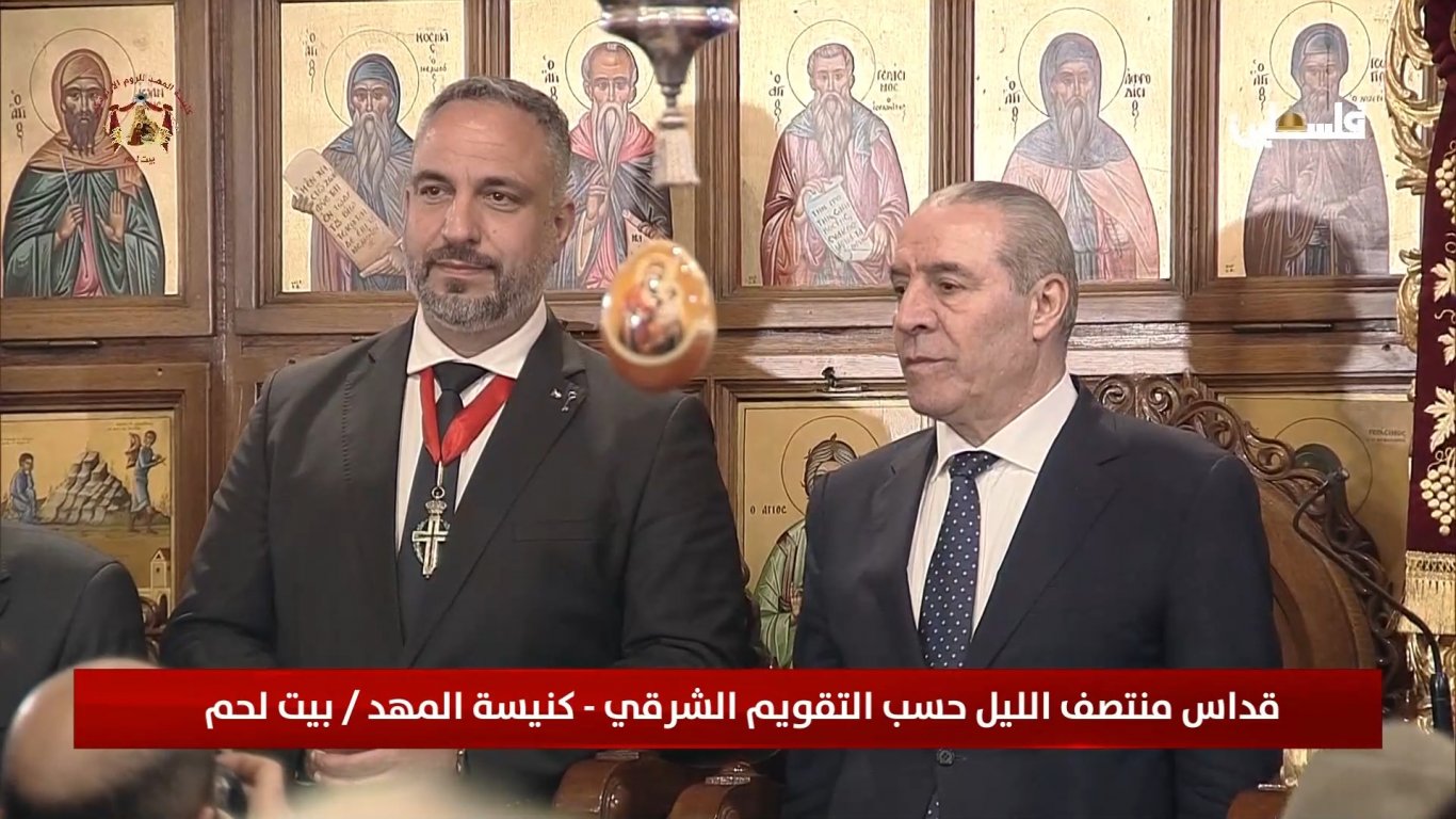 ممثلا عن الرئيس: الشيخ يحضر قداس منتصف الليل