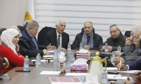 اجتماع نقابي فلسطيني بحضور اتحاد النقابات العالمي لتعزيز دعم العمال وحقوقهم