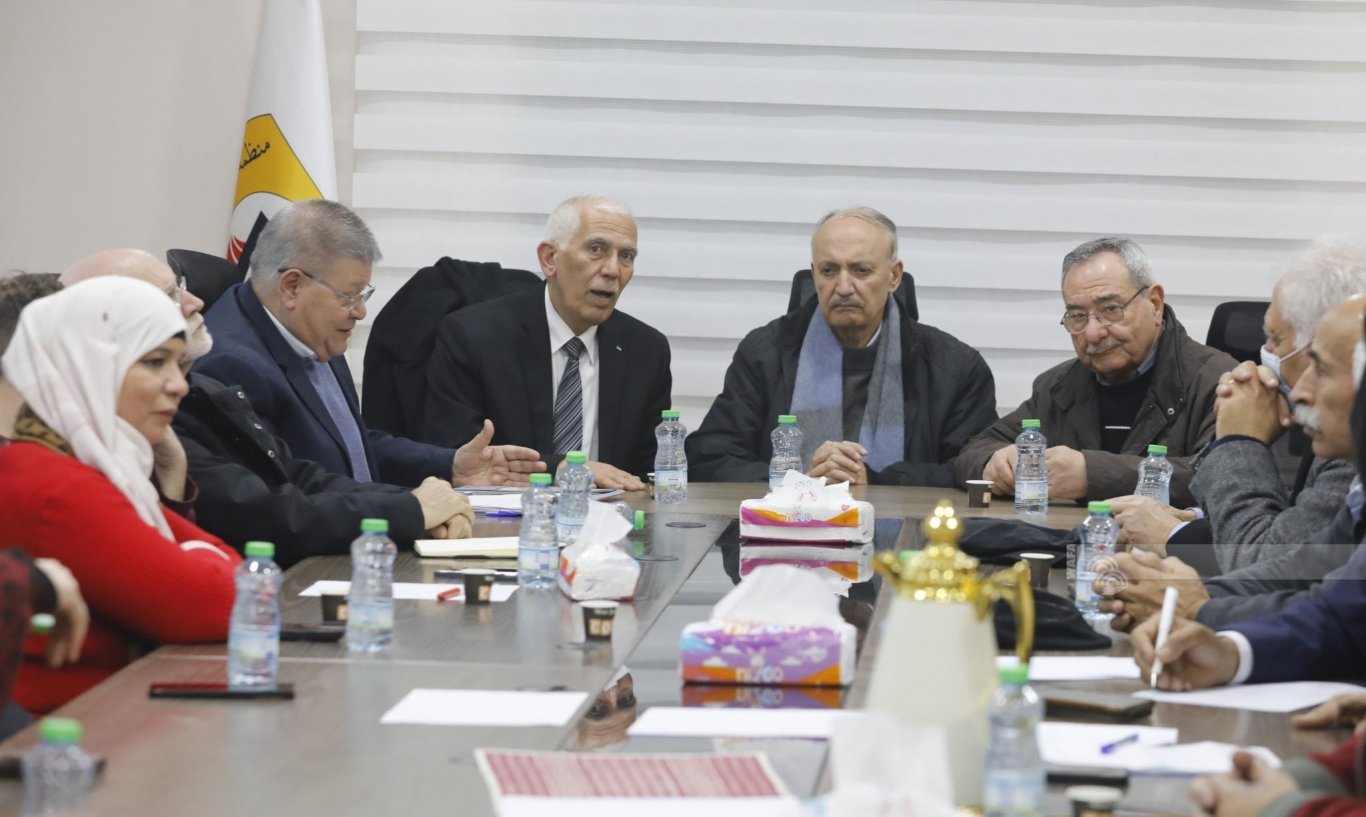 اجتماع نقابي فلسطيني بحضور اتحاد النقابات العالمي لتعزيز دعم العمال وحقوقهم