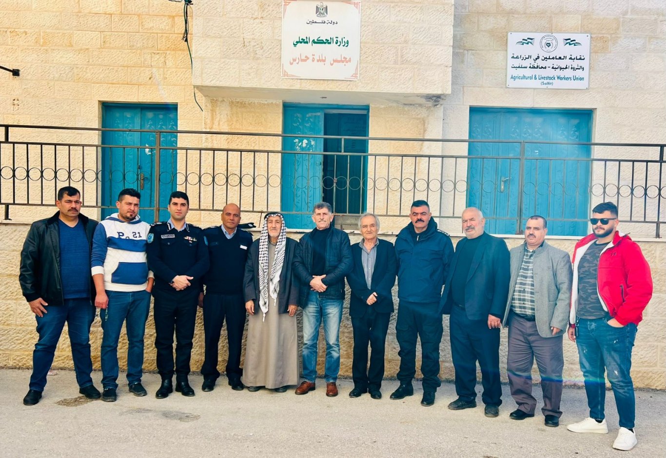 الشرطة المجتمعية تشكّل مجلسين مجتمعيين في قرى شمال محافظة سلفيت تحت شعار 