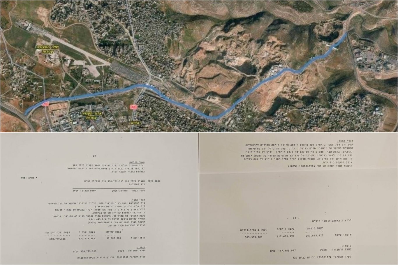محافظة القدس تحذر: بلدية الاحتلال تعلن عن ميزانية ضخمة لطرق استعمارية حول القدس