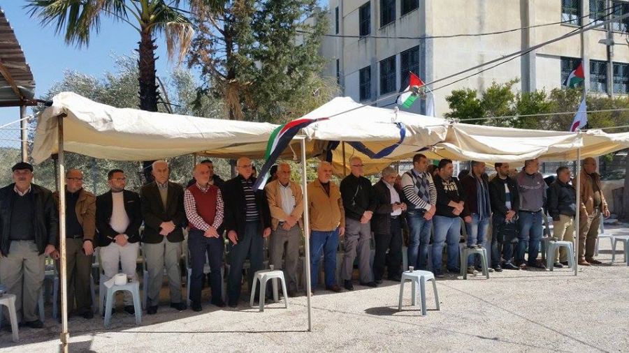 تكريم اهالي 27 أسيرا في بلدة جبع جنوب جنين