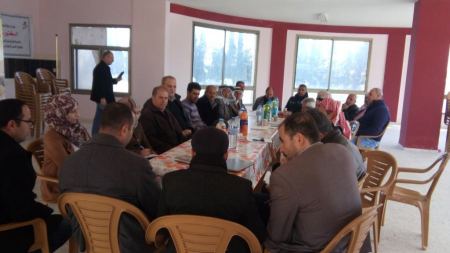 جنين؛ ورشة عمل لمنتجي البذار للمركز الوطني الفلسطيني للبحوث الزراعيه