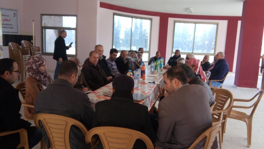جنين؛ ورشة عمل لمنتجي البذار للمركز الوطني الفلسطيني للبحوث الزراعيه