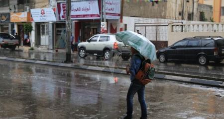 حالة الطقس: امطار على مختلف المناطق وتوالي انخفاض درجات الحرارة