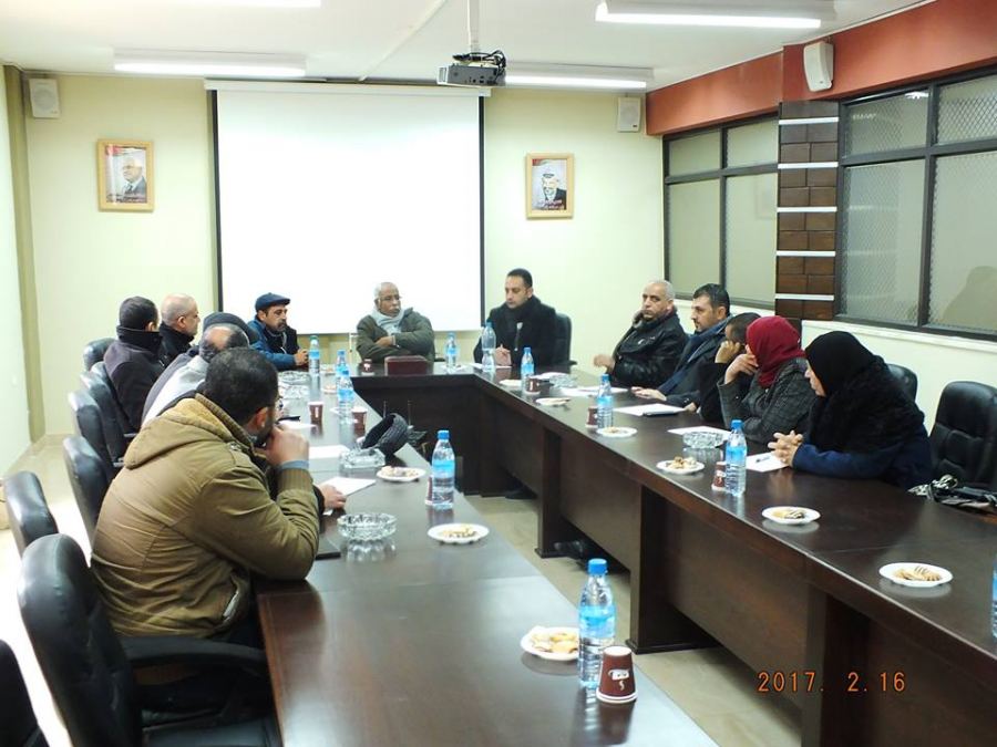 بلدية جنين تبحث مع المراكز الصحية مشكلة المخلفات الطبية