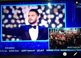 برعاية شركة الرسلان لتاجير السيارات: جاسر خليل الفائز بجائزة شبكة صبا الاعلامية لتوقع الفائز ببرنامج اراب ايدول