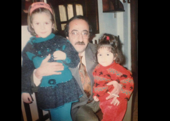 صورة/ خمّنوا أي نجمة لبنانية أصبحت هذه الطفلة بين يدي دريد لحّام