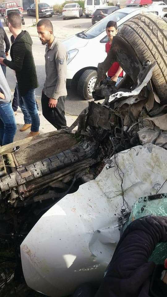 مصرع مواطنين واصابة 3 آخرين في حادث سير