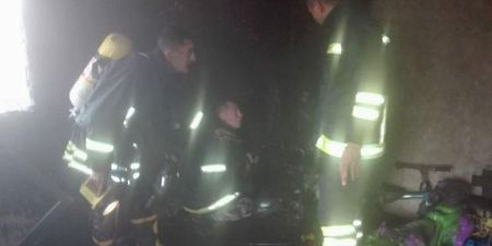 الدفاع المدني يسيطر على حريق في منزل شرق جنين 