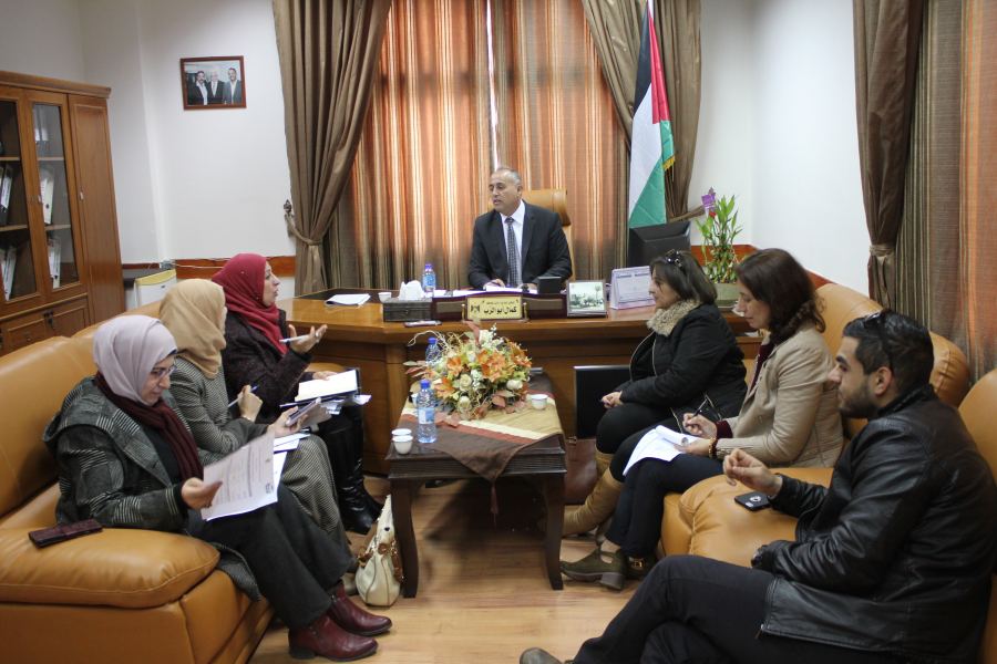 محافظة جنين تطلع على برنامج الدورة التدريبية حول النوع الاجتماعي والسلم الأهلي في محافظة جنين لمنتسبي الأجهزة الأمنية