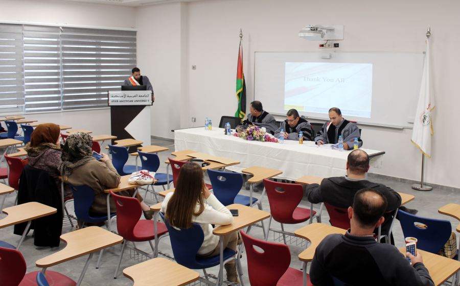  الجامعة العربية الامريكية تمنح طالبين درجة الماجستير في تخصصي حل الصراعات والتخطيط الاستراتيجي