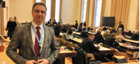 مركز العودة يشارك في اللقاء الخاص مع مدير عام الأمم المتحدة في جنيف