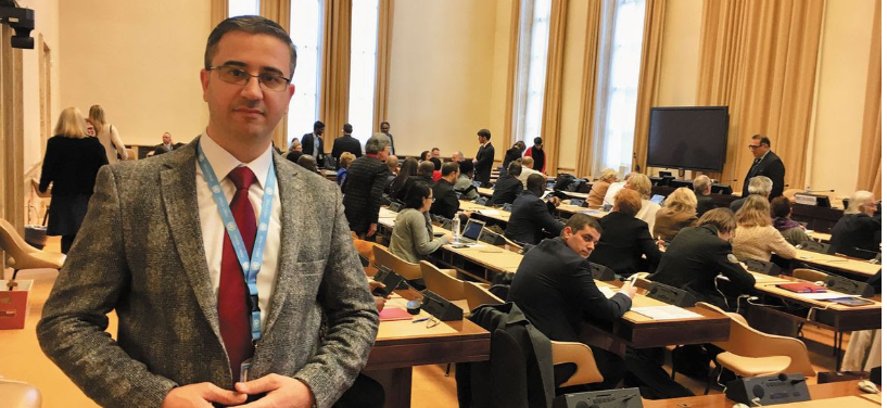 مركز العودة يشارك في اللقاء الخاص مع مدير عام الأمم المتحدة في جنيف