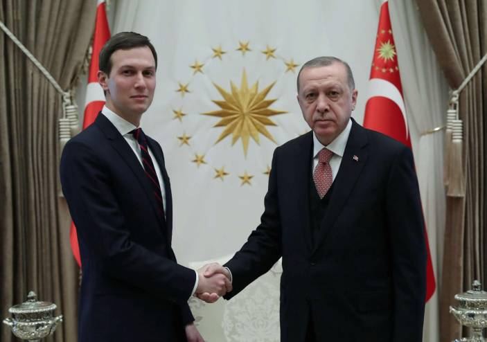 أردوغان وكوشنر يبحثان حل قضية فلسطين