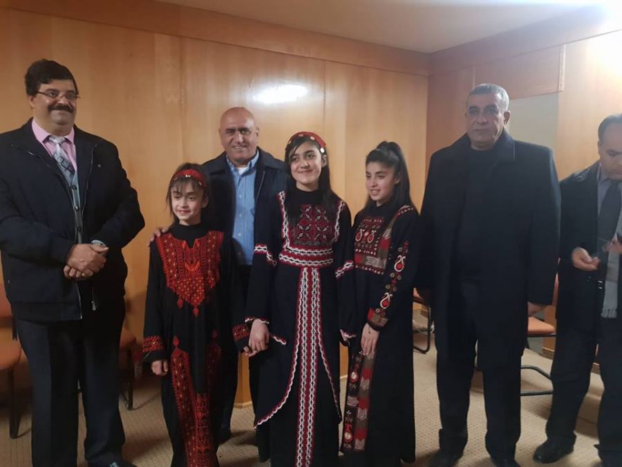 لمحافظ يشارك بافتتاح معرض فلسطين للعلوم والتكنولوجيا 2019 في قباطية