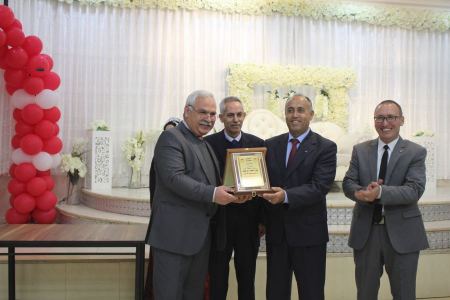  تحت رعاية محافظة جنين ووزارة التنمية الاجتماعية الاحتفال بتكريم الفاخوري بمناسبة انتهاء عمله