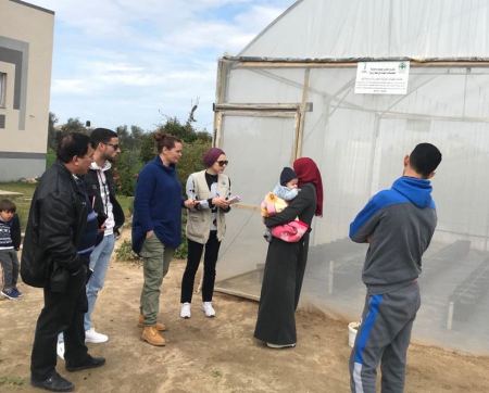  العمل الزراعي والمساعدات الشعبية النرويجية ينفذان زيارة ميدانية في جنوب قطاع غزة