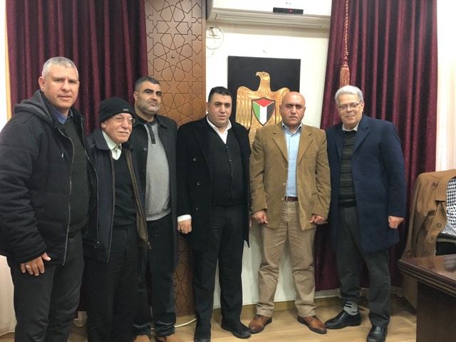 محافظ جنين يستقبل وفدا من مدينة ام الفحم في الداخل المحتل