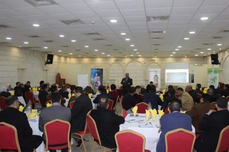  صحة جنين تنظم ورشة عمل حول فايروس كورونا وتكرم طاقم المختبر في المديرية