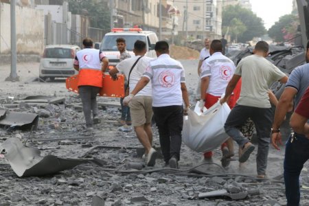 الهلال الأحمر: حياة الجرحى في مستشفى الأمل بخطر نتيجة نفاد الأوكسجين