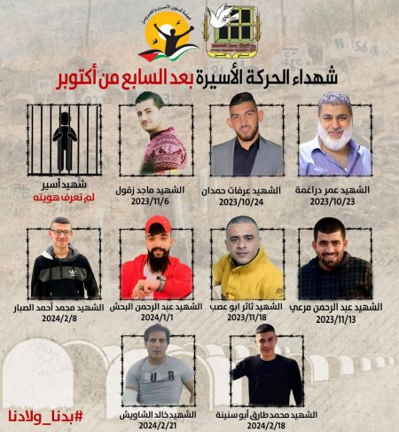"هيئة الأسرى" ونادي الأسير: المعتقل الشهيد من غزة هو عز الدين زياد عبد البنا