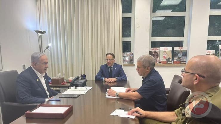 نتنياهو أمر بإرسال وفد تفاوضي للدوحة لمناقشة تفاصيل صفقة التبادل